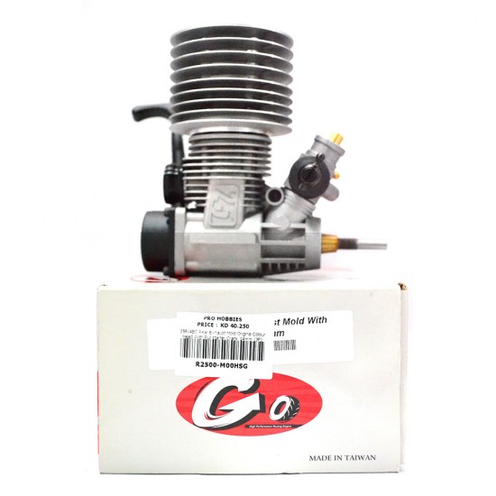 25R/ABC Rear Exhaust Mold Original Colour Head With Pull starter Crank 14mm (3P)