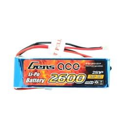 GENS ACE LIPO 2600MAH RX 7.4V