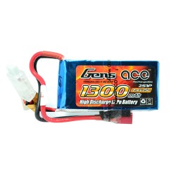 GENS ACE LIPO 1300MAH 25C 7.4V