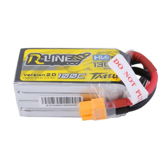 Tattu R-Line lipo 1300MAH 4S 15.2V 100C