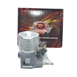 21 PRO Rear Exhaust Silver Head Buggy Engine Crank14mm 5P