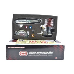 21 Pro Rear Exha Turbo Red Eng Crank 14mm 3P+FEMC Pipe 0801
