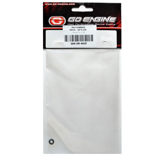 O Ring 2.9 x 1.78