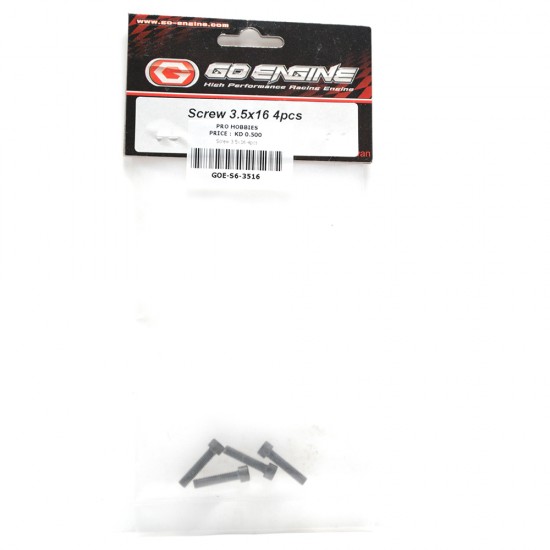 Screw 3.5x16 4pcs