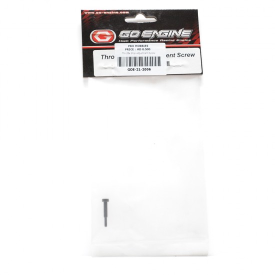 Throttle Stop Adjustment Screw