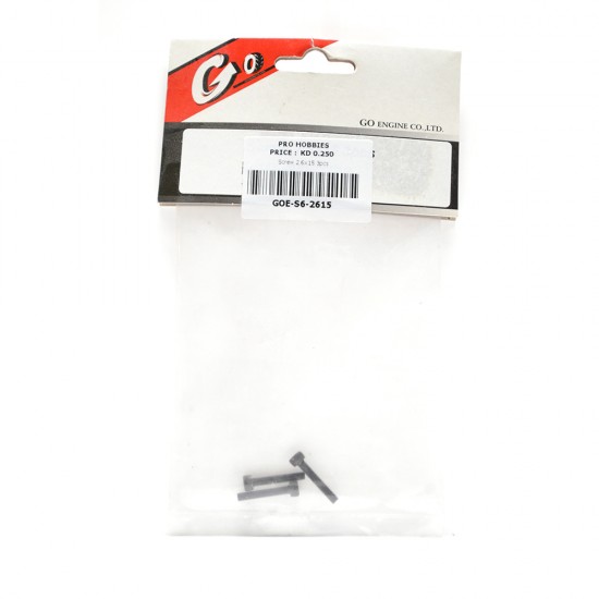 Screw 2.6x15 3pcs