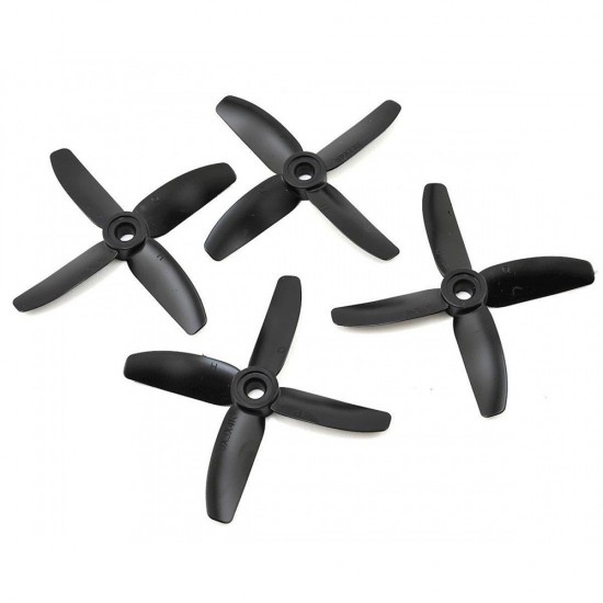HQ Durable Prop  3X3X4 Black (2CW+2CCW)-Poly Carbonate