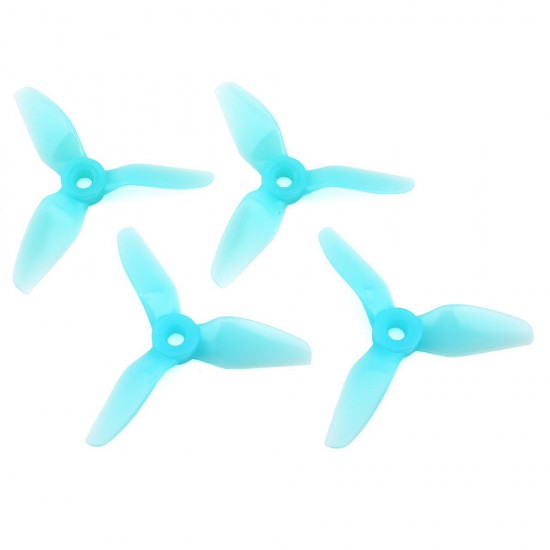 HQ Durable Prop  3X4X3V1S Light Blue  (2CW+2CCW)-Poly Carbonate