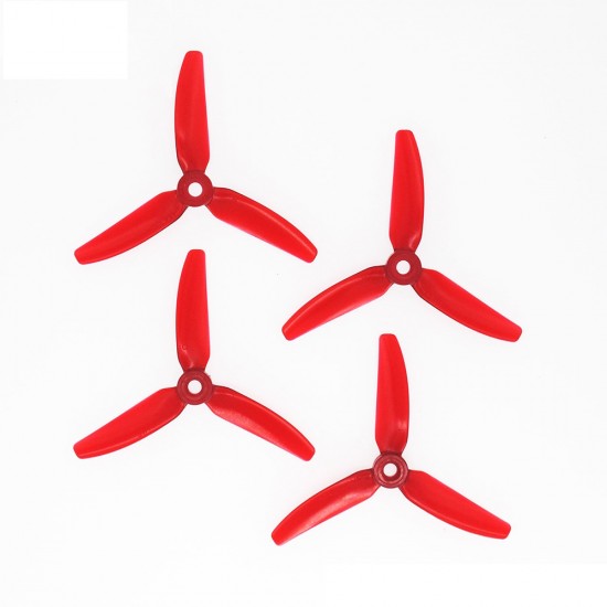 HQ Durable Prop  4X4.3X3V1S Light Red (2CW+2CCW)-Poly Carbonate