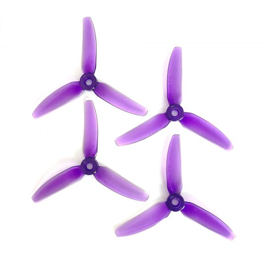 HQ Durable Prop  4X4.3X3V1S Light Purple (2CW+2CCW)-Poly Carbonate
