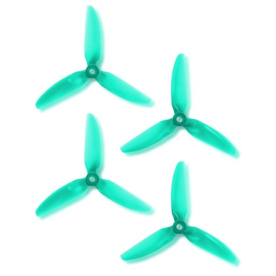 HQ Durable Prop  4X4.3X3V1S Light turquoizes (2CW+2CCW)-Poly Carbonate