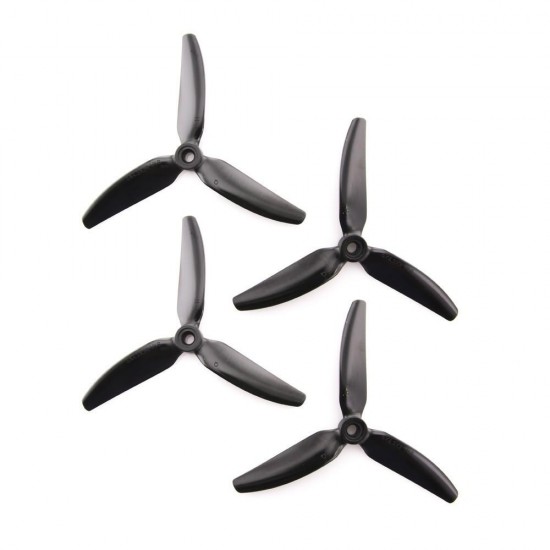 HQ Durable Prop  5X4.3X3V1S  Black (2CW+2CCW)-Poly Carbonate