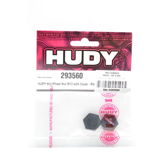 HUDY ALU WHEEL NUT WITH COVER
