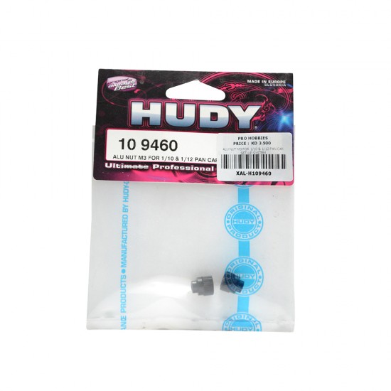 ALU NUT M3 FOR 1/10 & 1/12 PAN CAR SET-UP SYSTEM