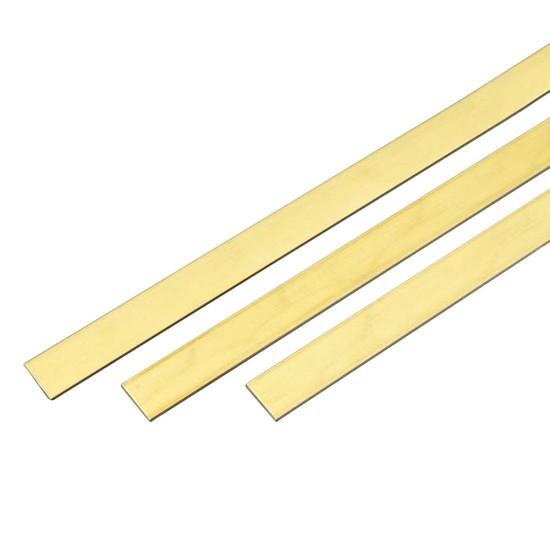 .093 x 1/2 Brass strips