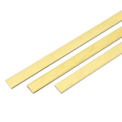 .093 x 1 Brass strips