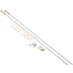 4-40 steel rod end assembly (2 pkg)
