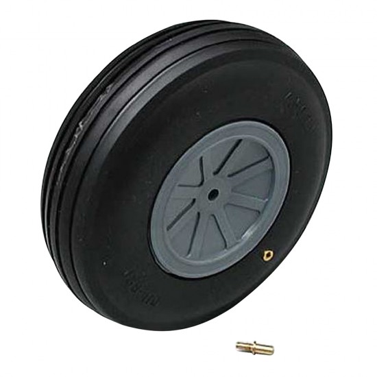 4 Dia Lg scale Treaded Wheel