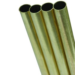 1/2 Round Brass Tube (.014 Wall)