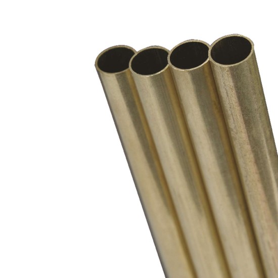 9/16 Round Brass Tube (.029 Wall)