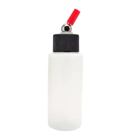 2 OZ/56 ML HIGH STRENGTH CYLINDER AIRBRUSH BOTTLE