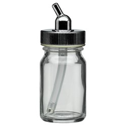 Glass Bottle Set W/Lid 3/4 Oz. HP-BCP