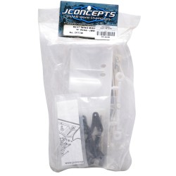 Jconcepts Revo wing mount set with wing white Jconcepts Revo wing mount set with wing white