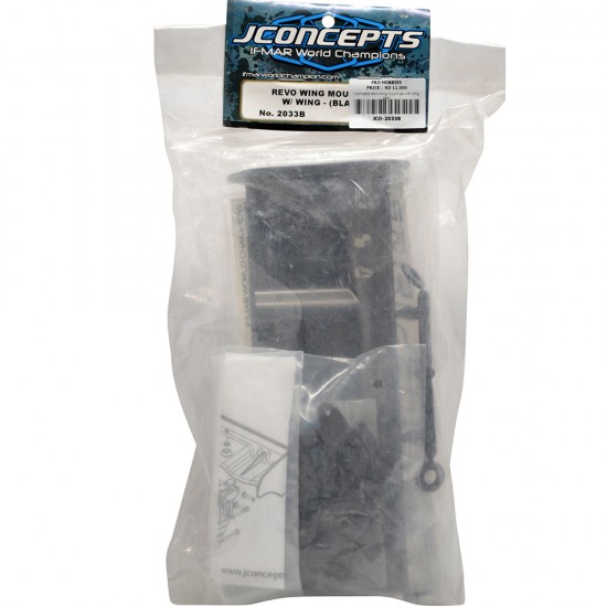 Jconcepts Revo wing mount set with wing black