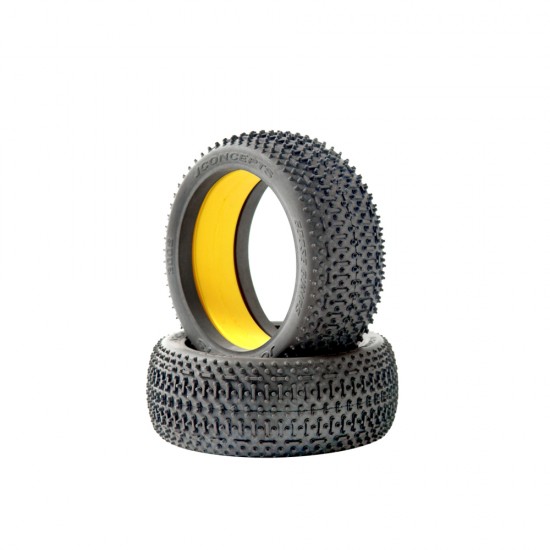 Jconcepts goose bumps 1/8th buggy yellow compound