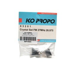 CRYSTAL SET FM 27MHZ 26.975