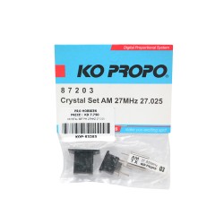 CRYSTAL SET FM 27MHZ 27.025
