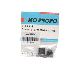 CRYSTAL SET FM 27MHZ 27.045