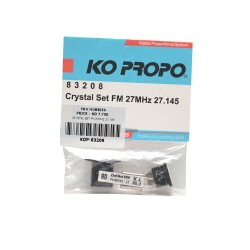 CRYSTAL SET FM 27MHZ 27.145