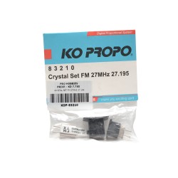 CRYSTAL SET FM 27MHZ 27.195