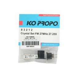 CRYSTAL SET FM 27MHZ 27.225