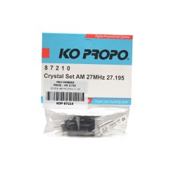 CRYSTAL SET FM 27MHZ 27.195