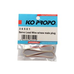 SERVO LEAD WIRE W/NEW MALE PLUG