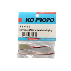 SERVO LEAD WIRE W/NEW FEMALE PLUG