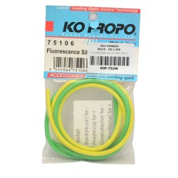 FLUORESCENE SILICON WIRE 15GA M