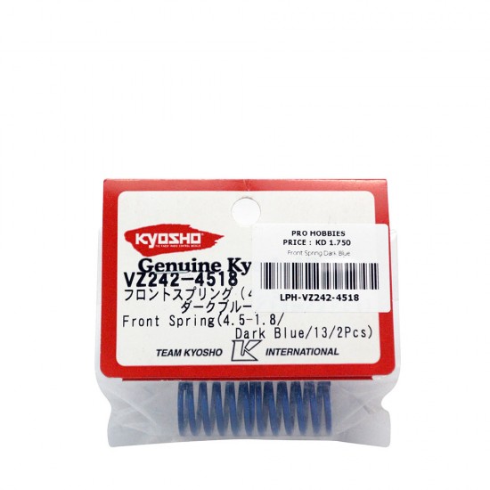 Front Spring Dark Blue
