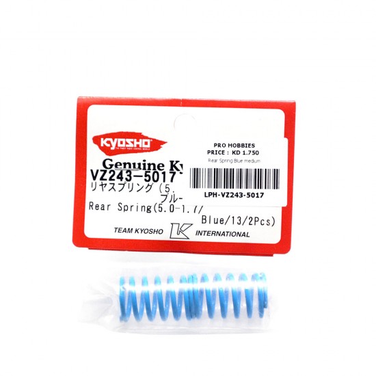 Rear Spring Blue medium