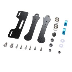 Monitor folding bracket