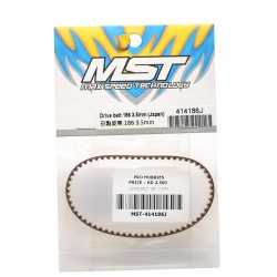 MST Drive Belt 666 3.0mm MST Drive Belt 666 3.0mm