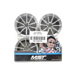 FLAT SILVER GTR WHEEL FLAT SILVER GTR WHEEL