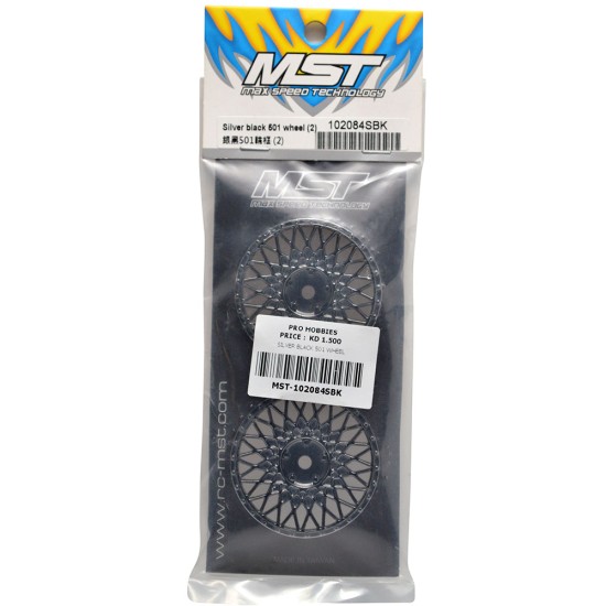 SILVER BLACK 501 WHEEL