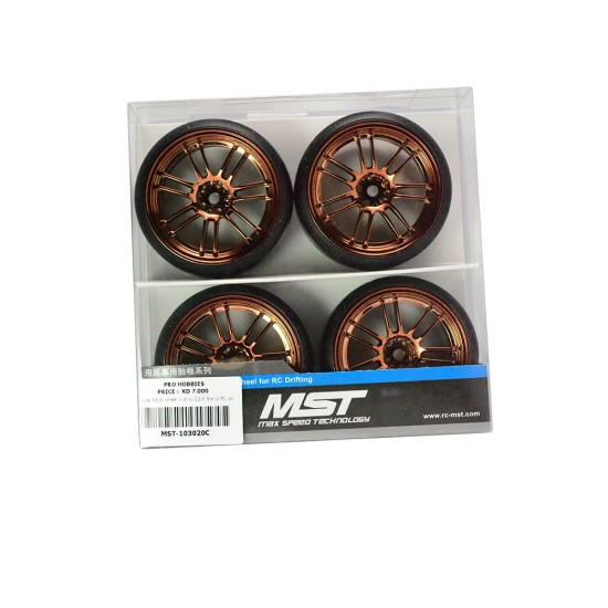 Copper RE30 wheel (+3) w/ CS-R tire (soft) (4)