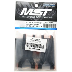 HT Alum. rear lower arm set (black) HT Alum. rear lower arm set (black)