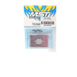 MS Alum. motor heat sink mount (red)