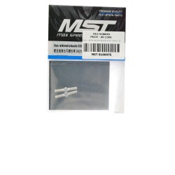 Alum. reinforced turnbuckle 3X20 (silver) (2)