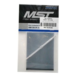 Alum. turnbuckle 3X76 (silver)